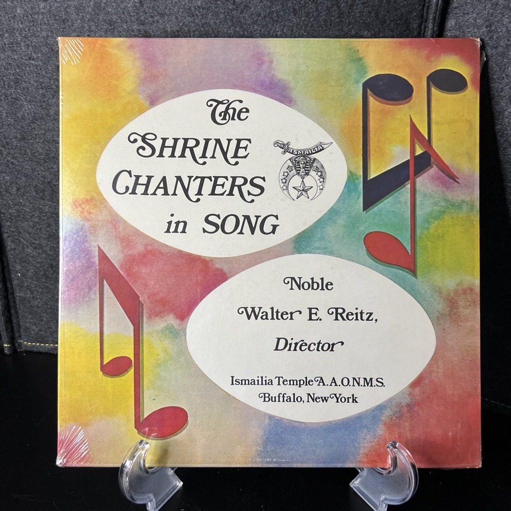 The Shrine Chanters In Song Walter E Reitz Ismailia Temple Buffalo NY Vinyl